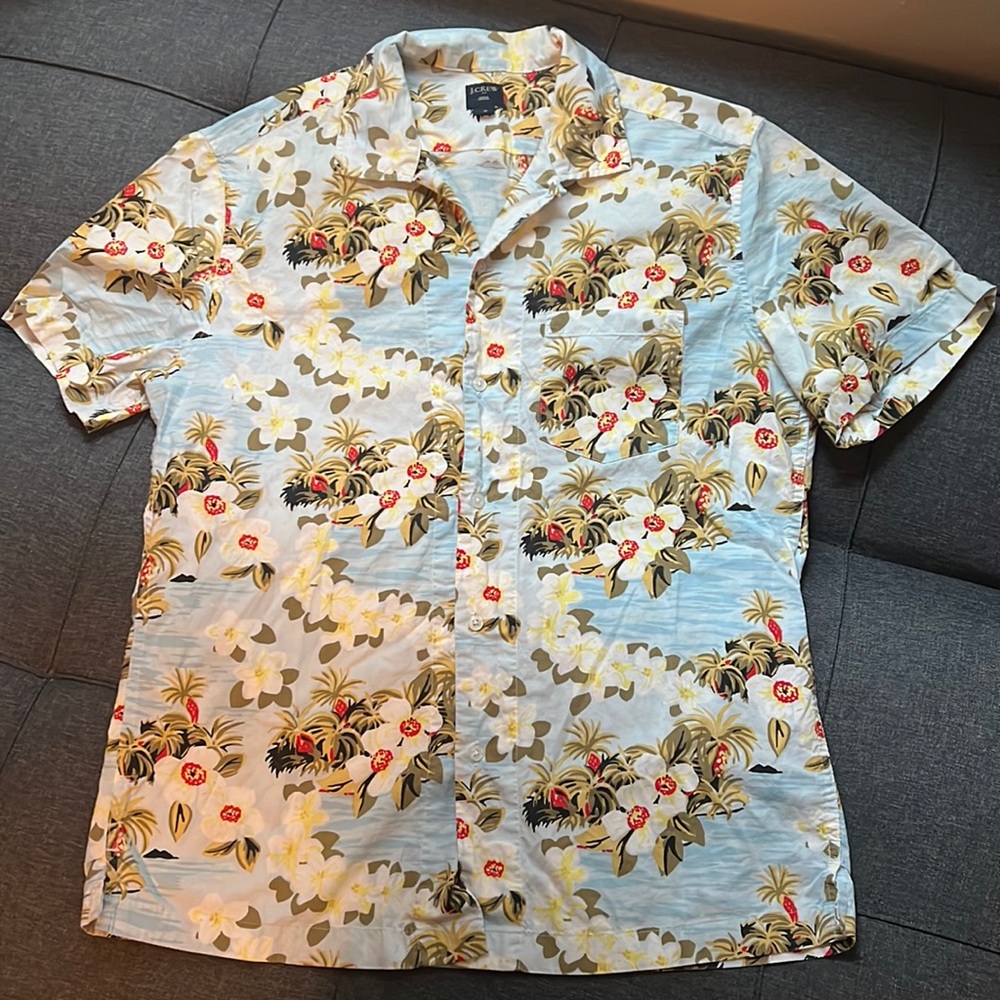 J Crew Hawaiian Shirt